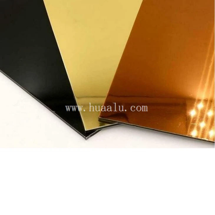 High-quality-gold-mirror-aluminum-composite-sheet
