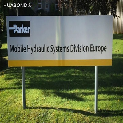 यूरोप में विज्ञापन साइनेज (एल्यूमीनियम विज्ञापन पैनल)